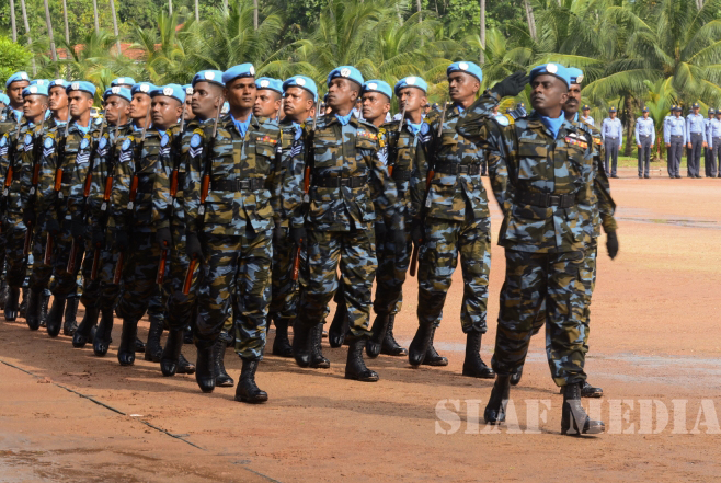 Passing Out Parade of No 2 Contingent UN Peace Keeping Mission in South Sudan (UNMISS)