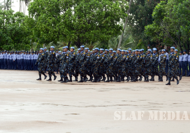 Passing Out Parade of No 2 Contingent UN Peace Keeping Mission in South Sudan (UNMISS)