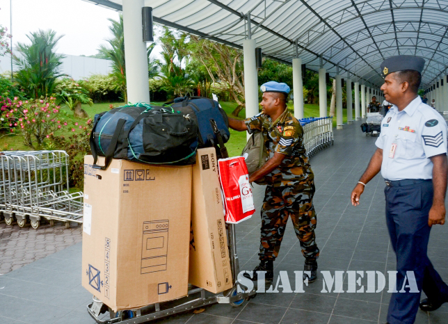 The second SLAF Group Returns from United Nations Mission in the Republic of South Sudan