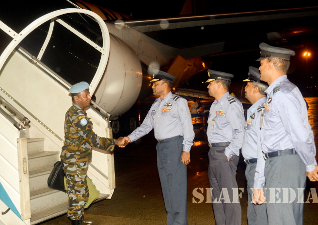 The second SLAF Group Returns from United Nations Mission in the Republic of South Sudan