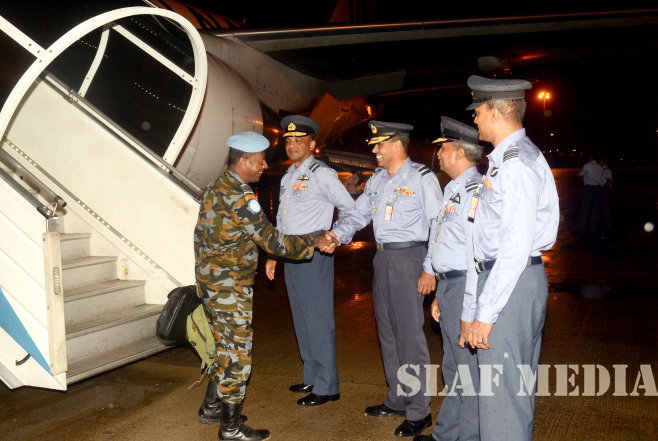 The second SLAF Group Returns from United Nations Mission in the Republic of South Sudan