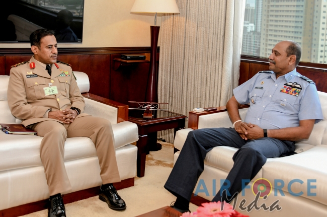 Saudi Arabian Military Attaché Calls on the Commander