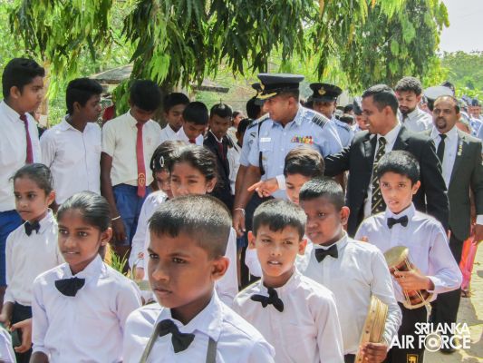 SLAF STATION
PALAVI CONDUCTS A SPECIAL RENOVATION PROJECT AT BALALLA SOBITHA VIDYALA,
MAHO