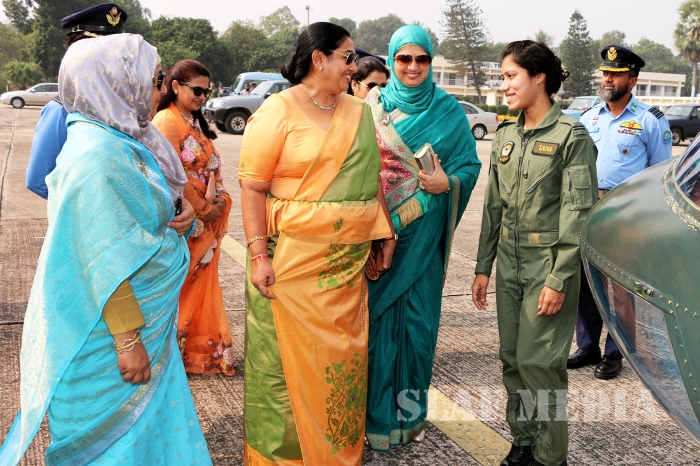 Chairperson Joins Commander on his Official Visit to Pakistan