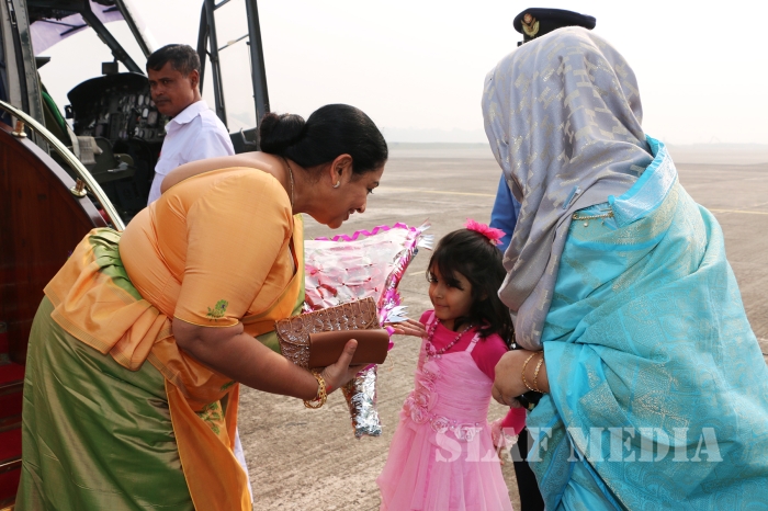 Chairperson Joins Commander on his Official Visit to Pakistan