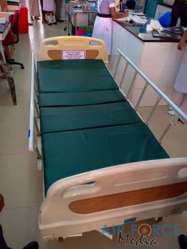 Seva Vanitha Unit of SLAF Station Koggala Donates ICU Bed to Teaching Hospital at Karapitiya.