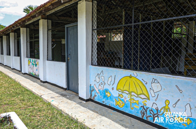 SLAF ACADEMY CHINA BAY RENOVATES KINNIYA SCHOOL UNDER GUWAN MITHUDAM PROJECT