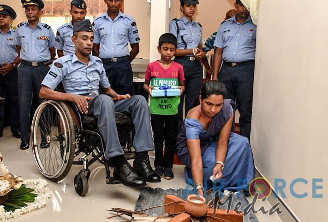 Handing Over of 13th House of the Commander's Housing Project