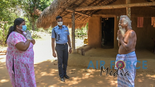 Seva Vanitha Unit donates Dry Rations to Indigenous Families in Dabana