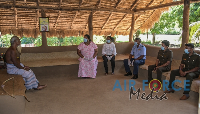 Seva Vanitha Unit donates Dry Rations to Indigenous Families in Dabana