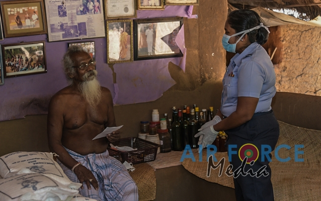 Seva Vanitha Unit donates Dry Rations to Indigenous Families in Dabana