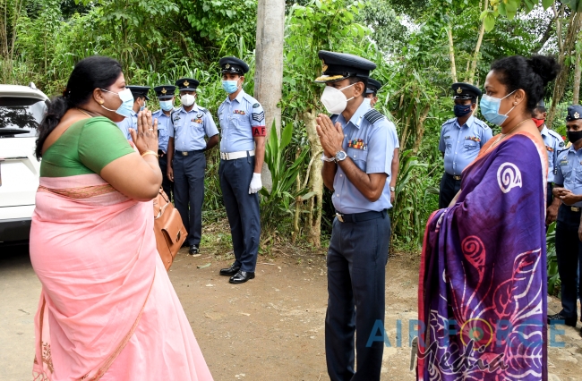 SLAF Seva Vanitha Unit Conducts a House Warming Ceremony at Kandy