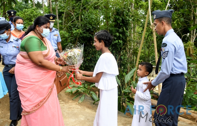 SLAF Seva Vanitha Unit Conducts a House Warming Ceremony at Kandy