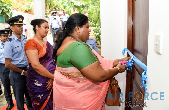 SLAF Seva Vanitha Unit Conducts a House Warming Ceremony at Kandy
