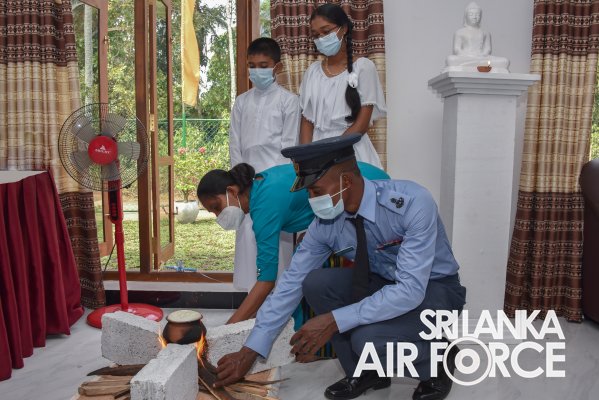 SLAF SEVA VANITHA UNIT CONDUCTS A HOUSE WARMING CEREMONY