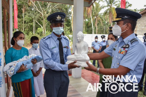 SLAF SEVA VANITHA UNIT CONDUCTS A HOUSE WARMING CEREMONY
