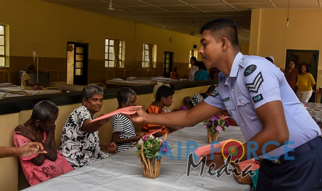 SLAF Seva Vanitha Unit Takes Time To Care