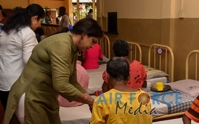 SLAF Seva Vanitha Unit Takes Time To Care