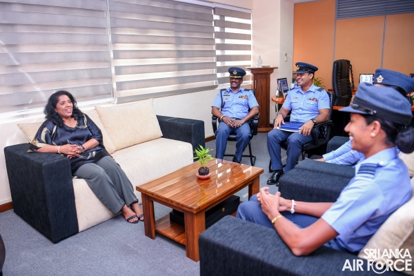 12th ASIAN NETBALL CHAMPIONS FELICITATTED BY THE SLAF SEVA VANITHA UNIT