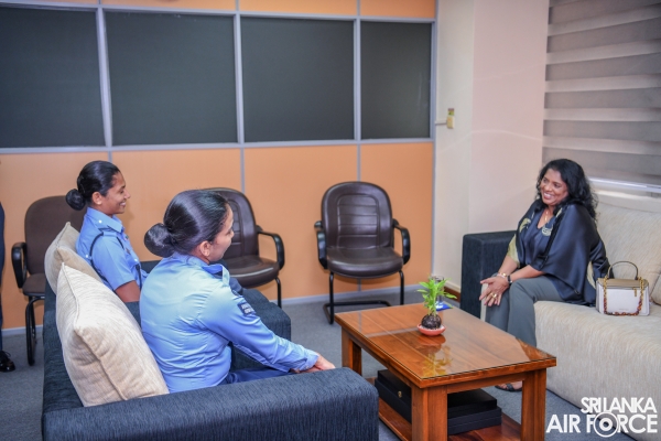 12th ASIAN NETBALL CHAMPIONS FELICITATTED BY THE SLAF SEVA VANITHA UNIT