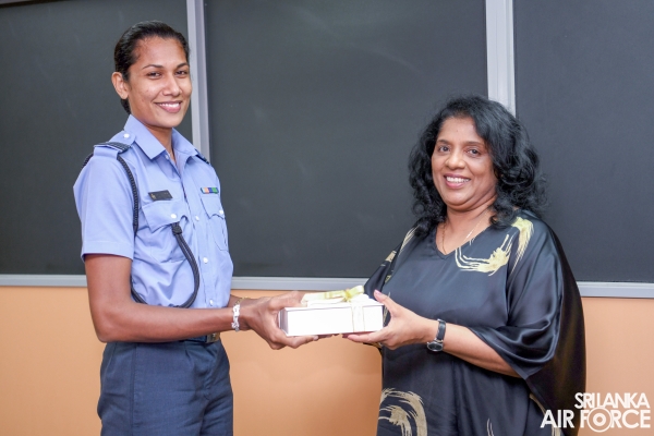 12th ASIAN NETBALL CHAMPIONS FELICITATTED BY THE SLAF SEVA VANITHA UNIT
