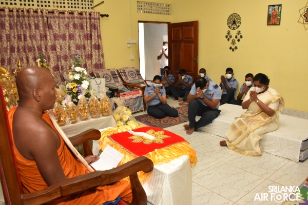 A SPECIAL DONATION PROGRAMME BY SLAF SEVA VANITHA UNIT AT “AMILASIRI GILAN BIKSHU ARAMAYA”