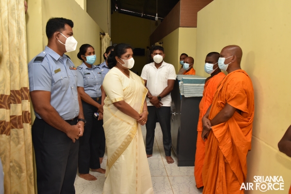 A SPECIAL DONATION PROGRAMME BY SLAF SEVA VANITHA UNIT AT “AMILASIRI GILAN BIKSHU ARAMAYA”