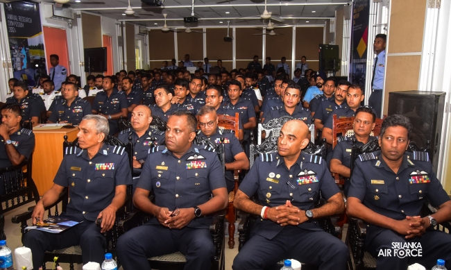 INAUGURAL ANNUAL RESEARCH SYMPOSIUM (ARS) -2024 HELD AT THE SRI LANKA AIR FORCE ACADEMY CHINA BAY