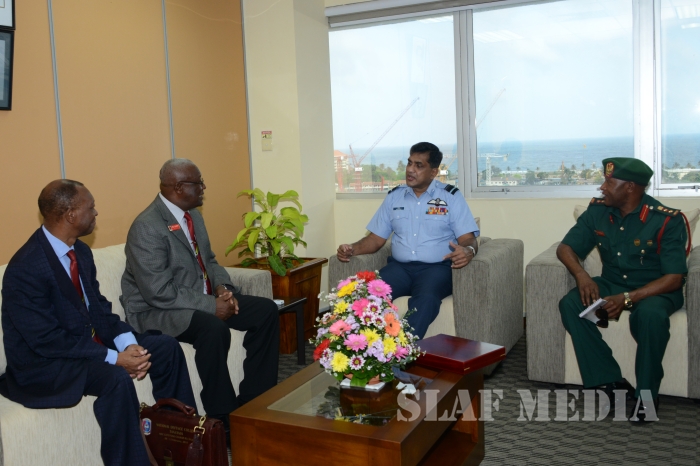 A NDC Delegation from Tanzania Visits Air Force Headquarters