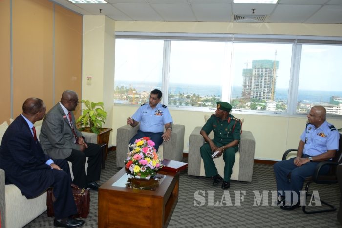 A NDC Delegation from Tanzania Visits Air Force Headquarters