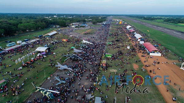 Large Crowds on the Second Day of 'Air Tattoo 2019'