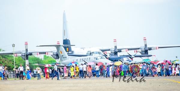 Large Crowds on the Second Day of 'Air Tattoo 2019'