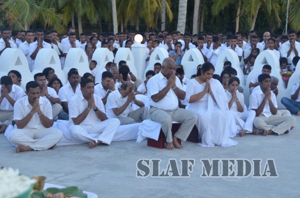 Opening of New Temple at SLAF Base Katunayake