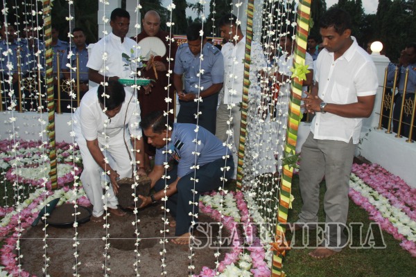 Opening of New Temple at SLAF Base Katunayake