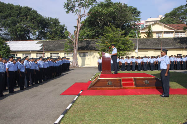 The Commander Extends His New Year Wishes