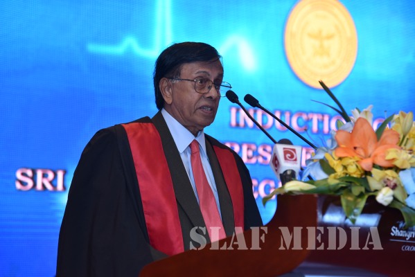The
Induction Ceremony of the President of Sri Lanka College Of Military
Medicine (SLCOMM)