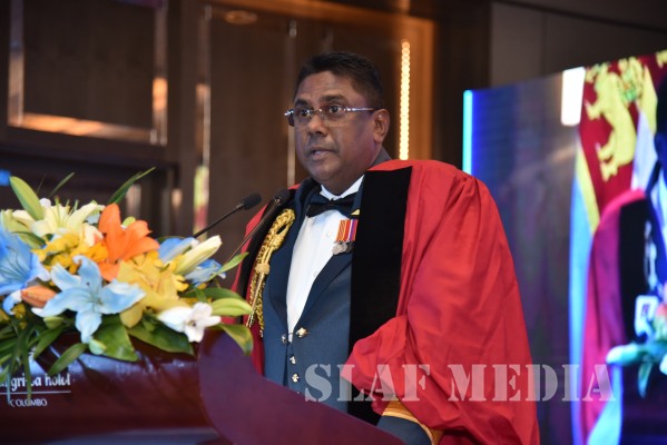 The
Induction Ceremony of the President of Sri Lanka College Of Military
Medicine (SLCOMM)