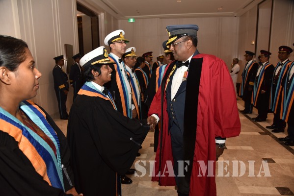 The
Induction Ceremony of the President of Sri Lanka College Of Military
Medicine (SLCOMM)