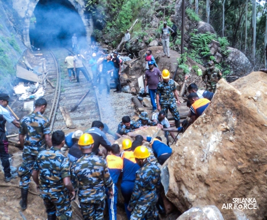 SLAF TROOPS ASSIST IN RESTORING UPCOUNTRY RAILWAY OPERATIONS