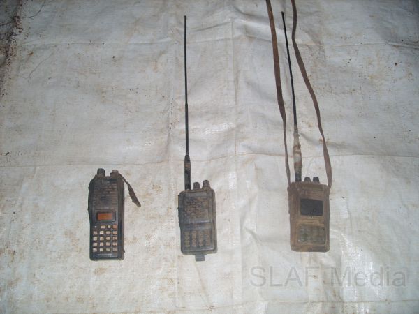 Trainees Found Hidden Cache of Weapons