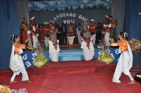 Trainees shine at the Language Day 2011 at Ekala