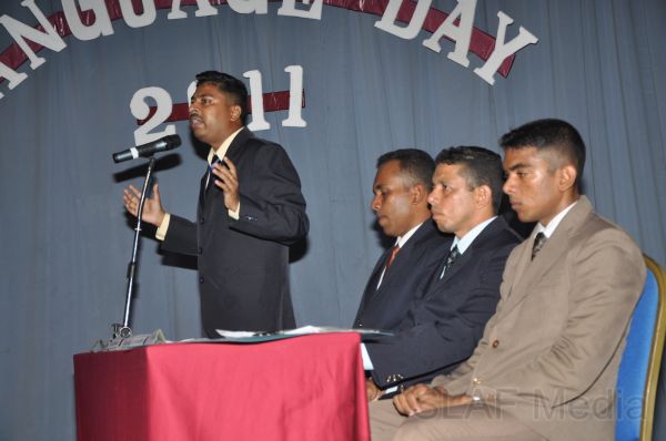 Trainees shine at the Language Day 2011 at Ekala