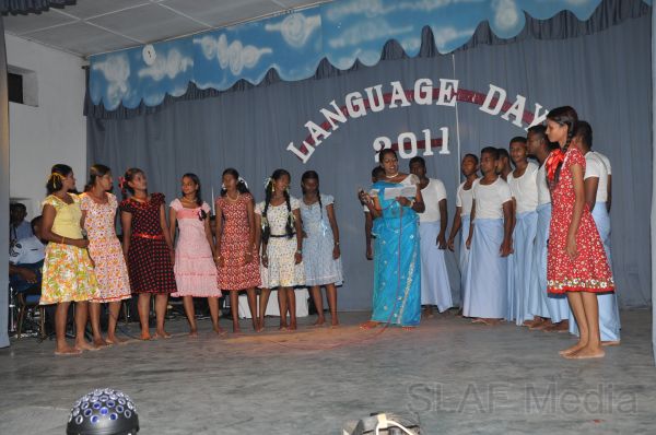 Trainees shine at the Language Day 2011 at Ekala