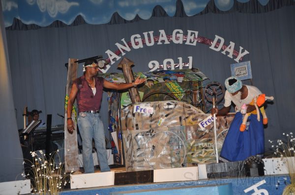 Trainees shine at the Language Day 2011 at Ekala