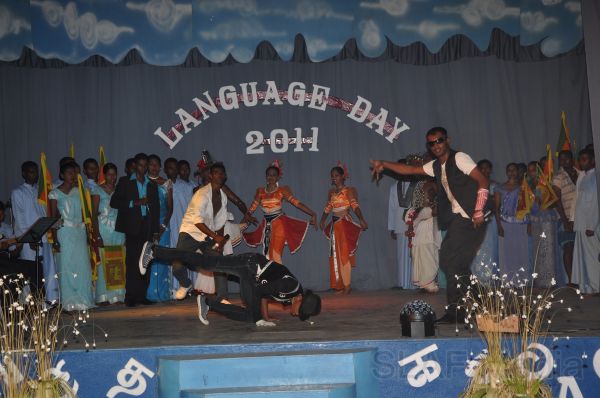 Trainees shine at the Language Day 2011 at Ekala