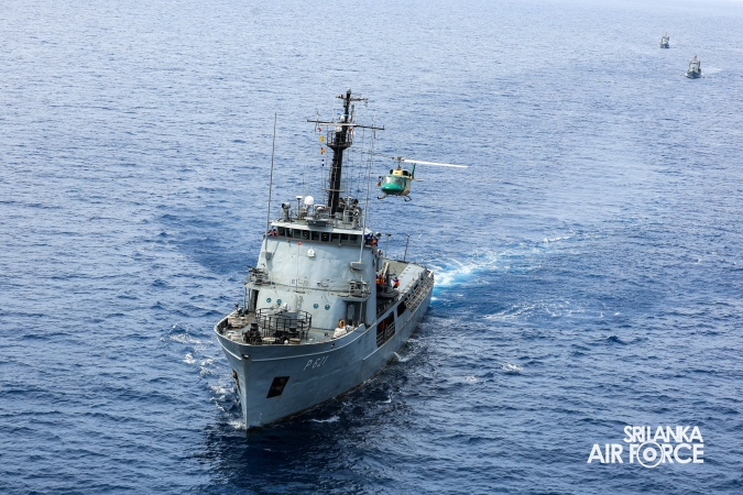 SLAF CONTRIBUTES TO JOINT MARITIME OPERATIONS AT TRINEX-26