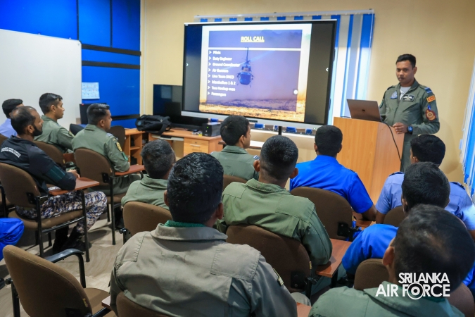 SLAF CONTRIBUTES TO JOINT MARITIME OPERATIONS AT TRINEX-26
