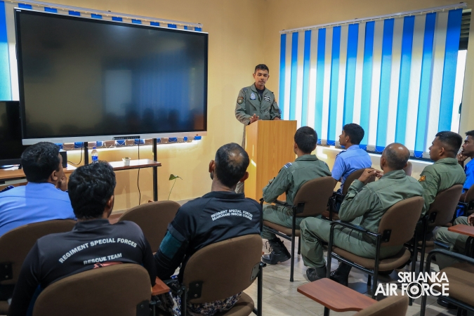 SLAF CONTRIBUTES TO JOINT MARITIME OPERATIONS AT TRINEX-26