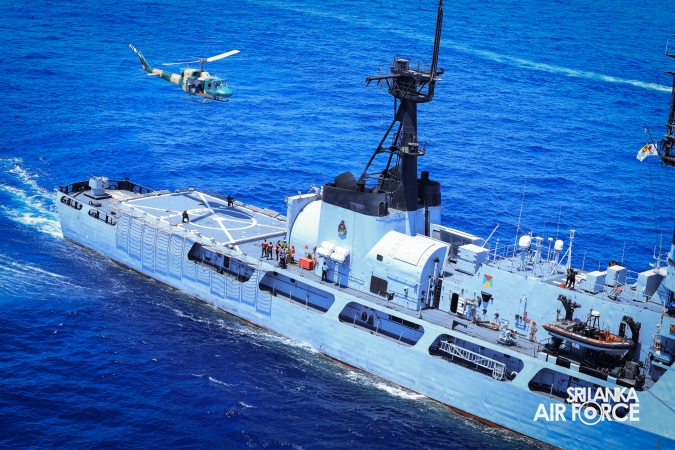 SLAF CONTRIBUTES TO JOINT MARITIME OPERATIONS AT TRINEX-26