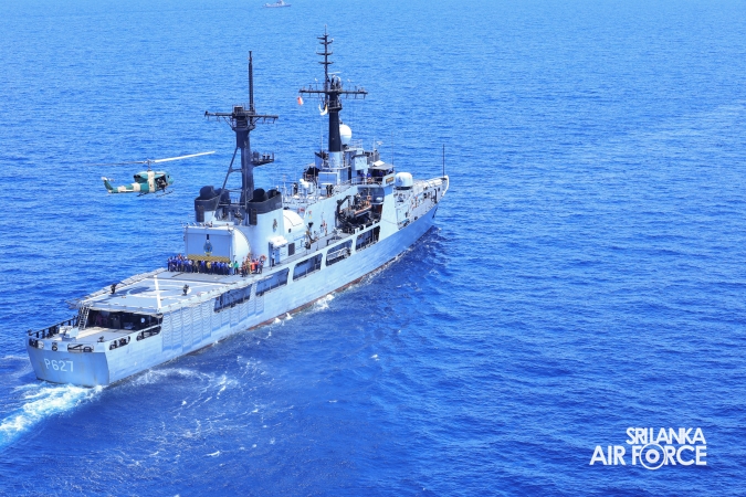 SLAF CONTRIBUTES TO JOINT MARITIME OPERATIONS AT TRINEX-26